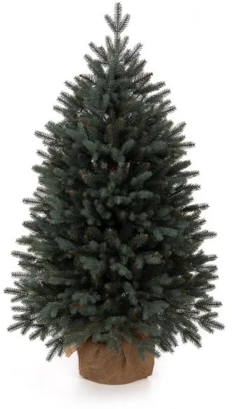 3D-s Jeges Lucfenyő karácsonyfa cserépben 100cm