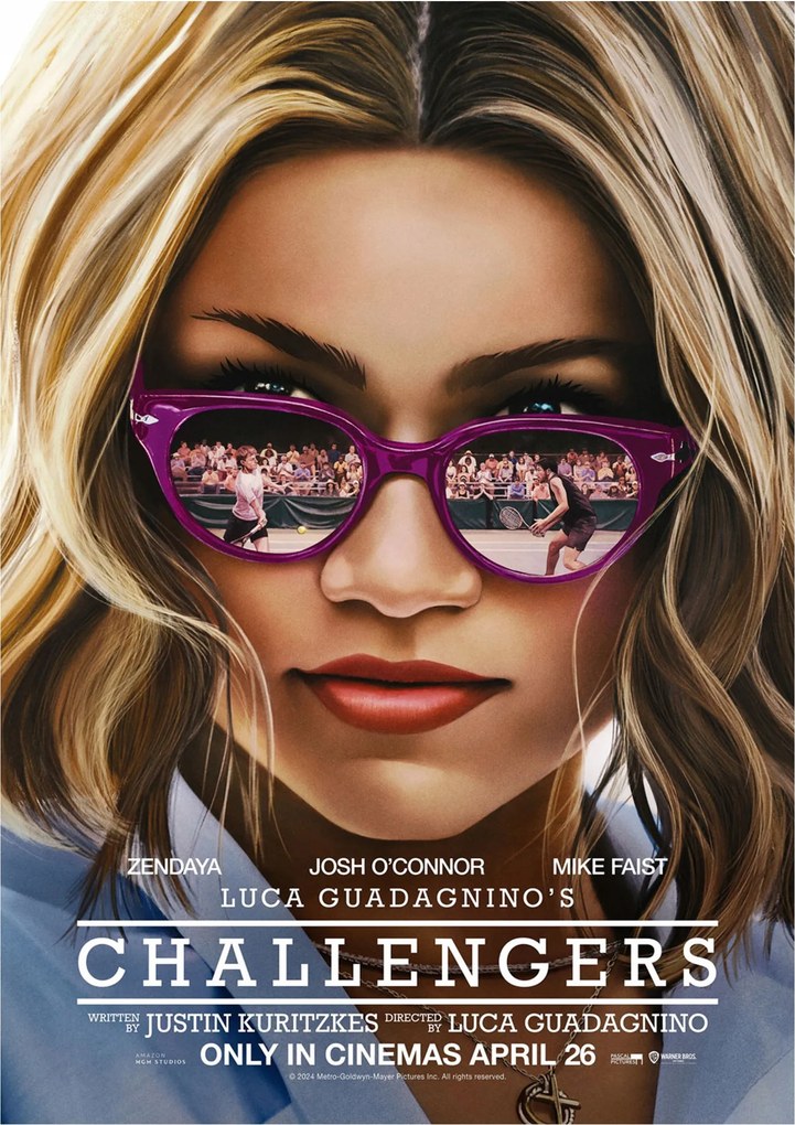 Challengers 2024 poszter Zendayával