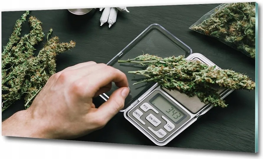 Fotó vászonkép edzett üveg Orchidea 100x70