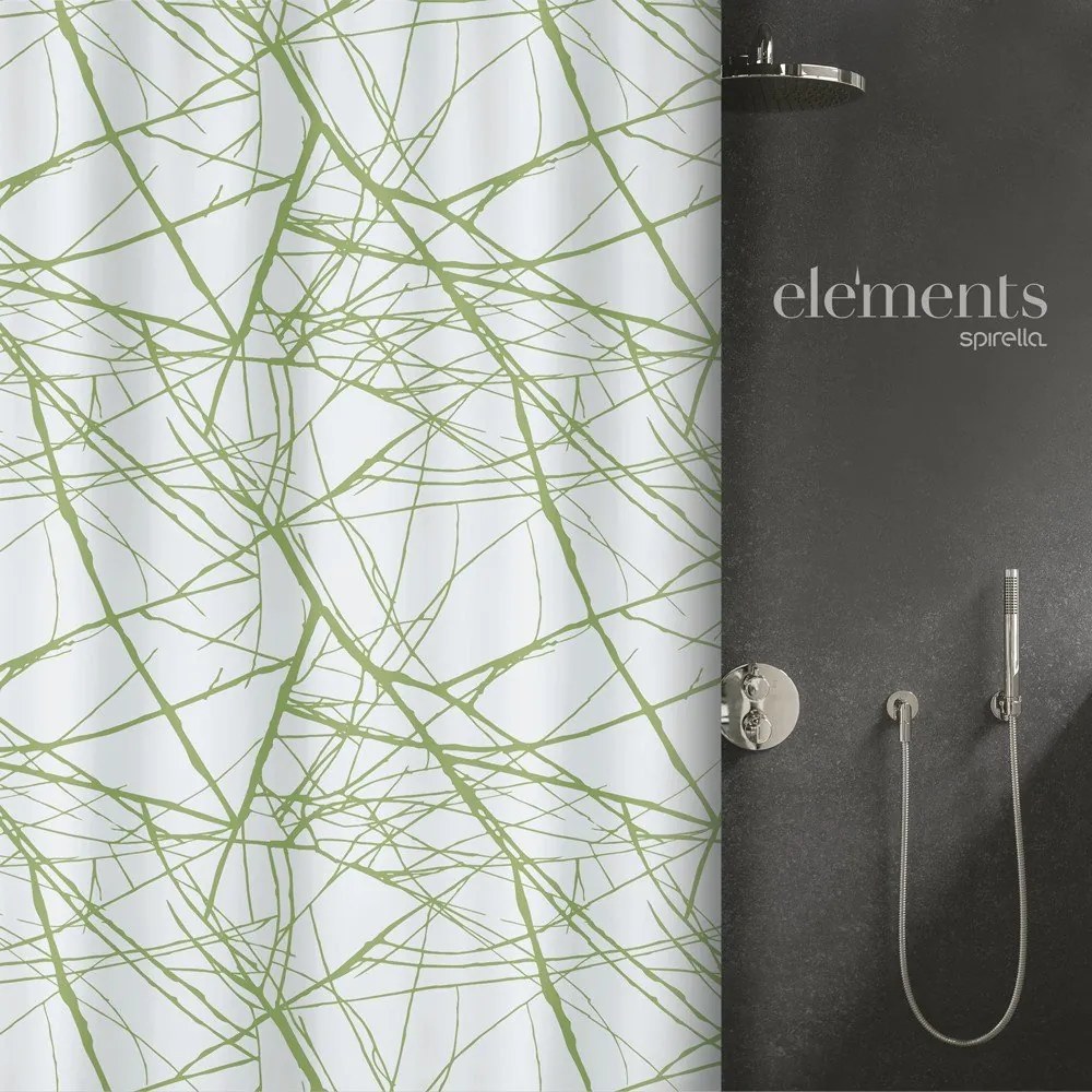 Zuhanyfüggöny 180x200 cm Fores – Spirella