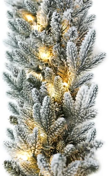 3D-s Királyi Lucfenyő girland 270cm LED70