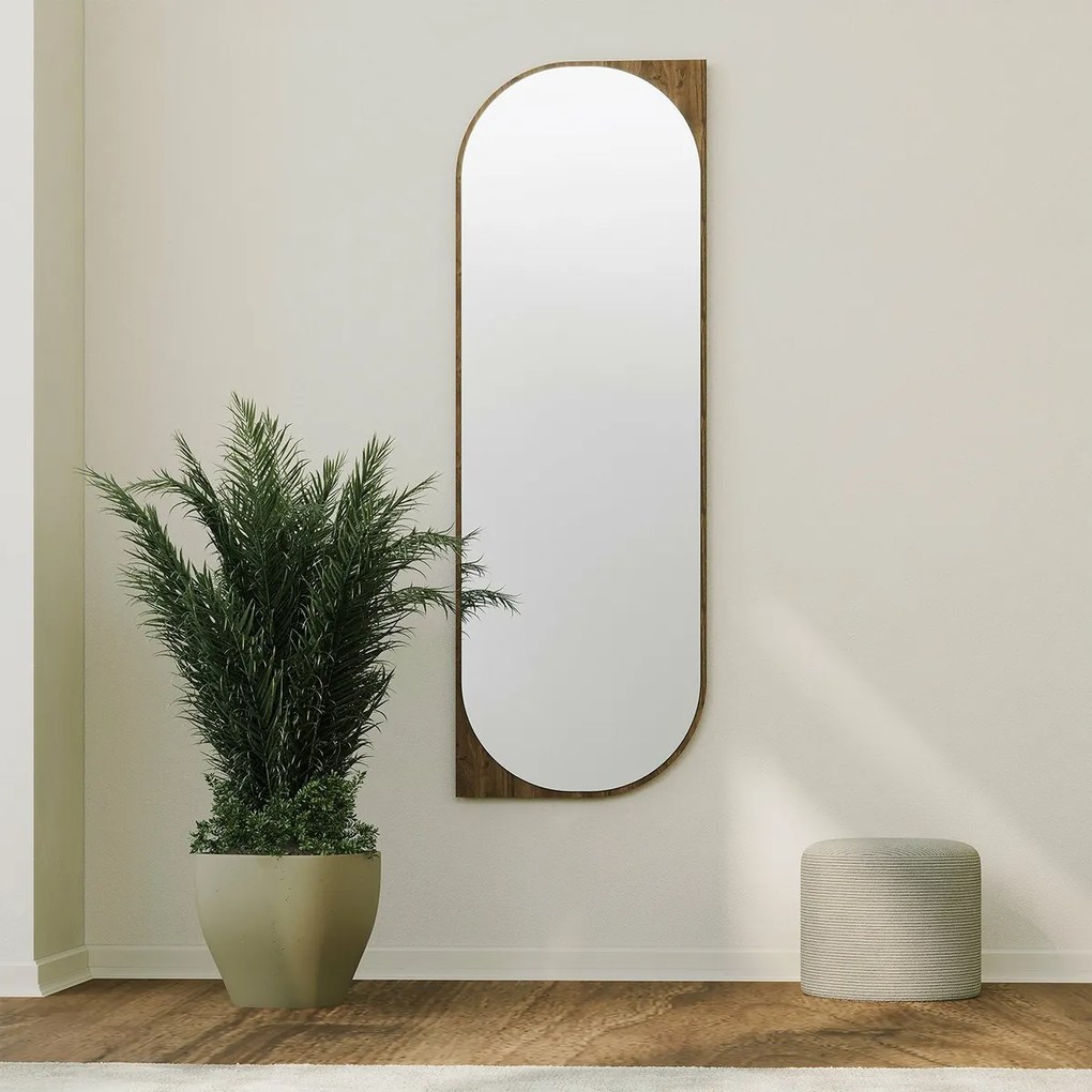 Livi Walnut tükör 52 x 152 cm