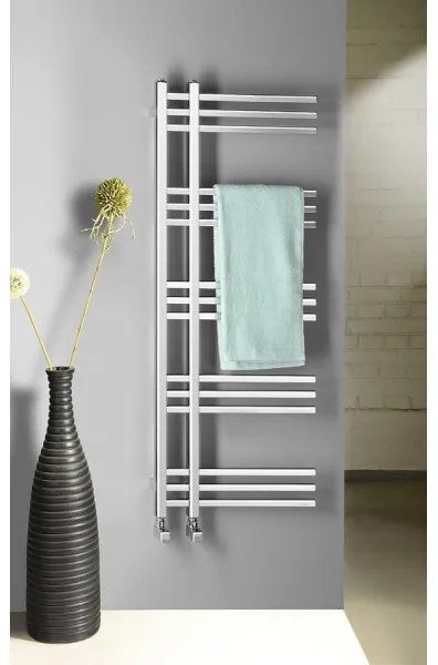 Sapho - Fürdőszobai radiátor MAGDALENA 408W/230V 50x120 cm fényes króm