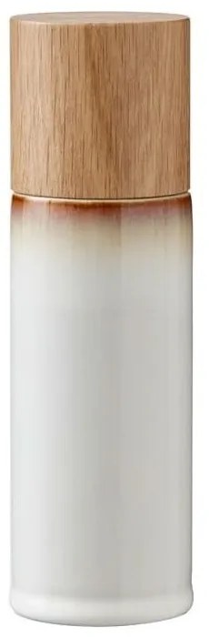 Basics Cream 2 db-os krémszínű agyagkerámia só- és borsőrlő szett - Bitz