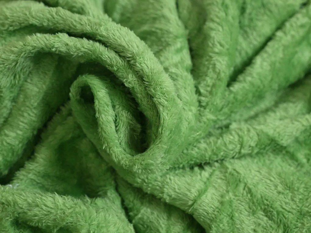 Plüss DÍNÓ zöld babatakaróval belül