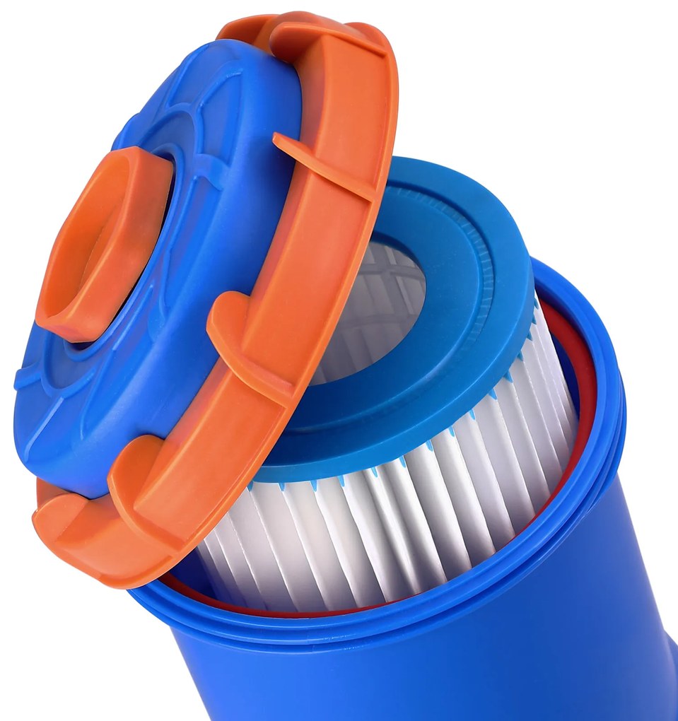 Deuba Medencei szűrőszivattyú MZP40 kék/narancssárga 3 400 l/h