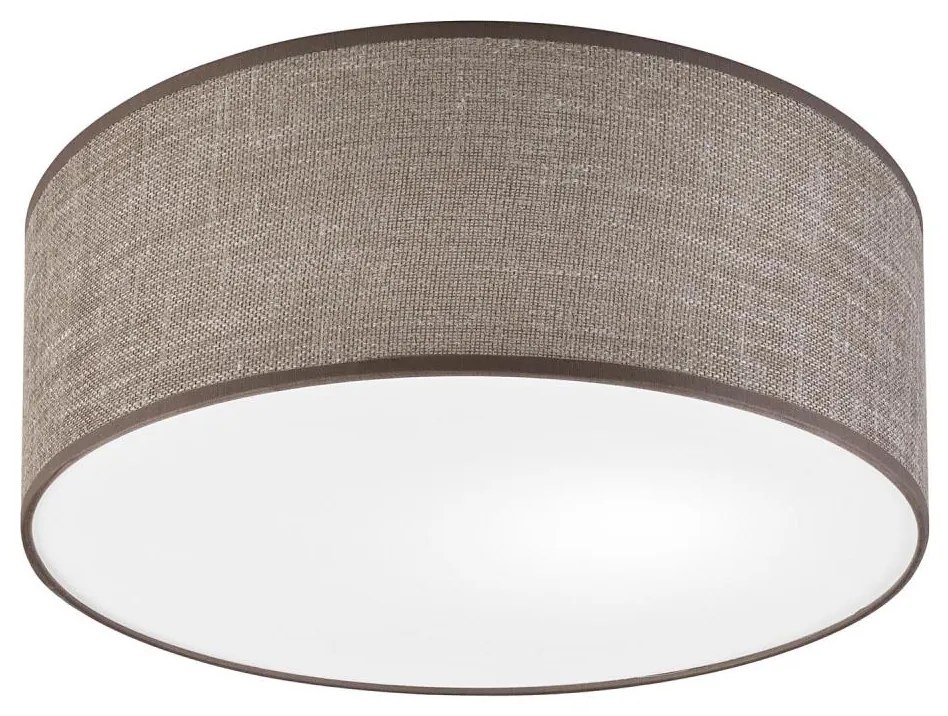 SIRJA mennyezeti lámpatest 1xE27/15W/230V, Ø 35 cm, barna