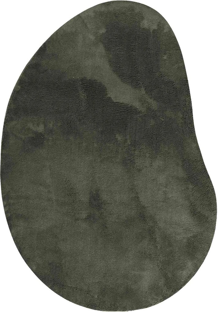 vidaXL Területszőnyegek HUARTE Erdőzöld 80 x 150 cm Poliészter