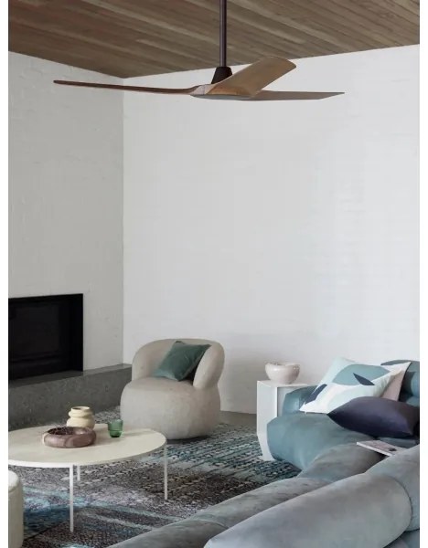 Lucci Air 21321749 - ABYSS mennyezeti ventilátor pr. 142 cm IP66 barna + DO