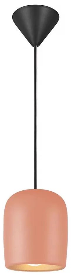 Nordlux - Csillár zsinóron NOTTI 1xE27/25W/230V narancs