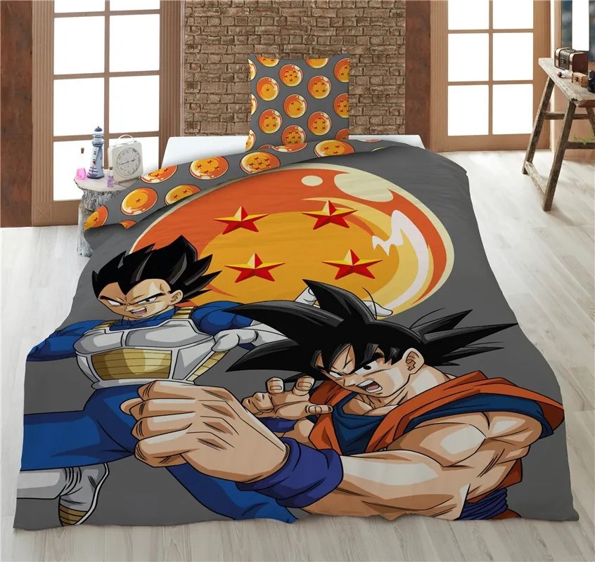 Dragon Ball Cosmic Warrior ágyneműhuzat 140×200cm, 65×65 cm