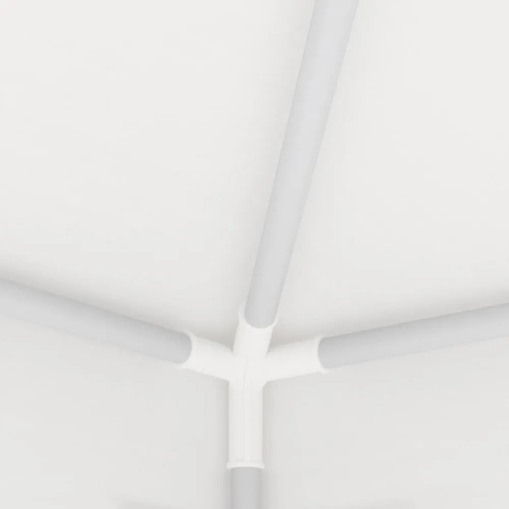 fehér rendezvénysátor oldalfalakkal 4 x 4 m 90 g/m²