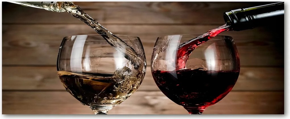 Lacobel konyhai szekrények alá Két pohár bor XXL