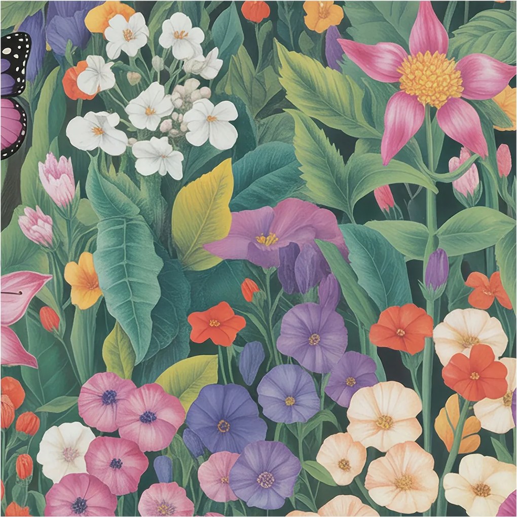 Fotótapéta Falra az előszoba konyhájába Virágos robbanás 250x250 Ragasztó