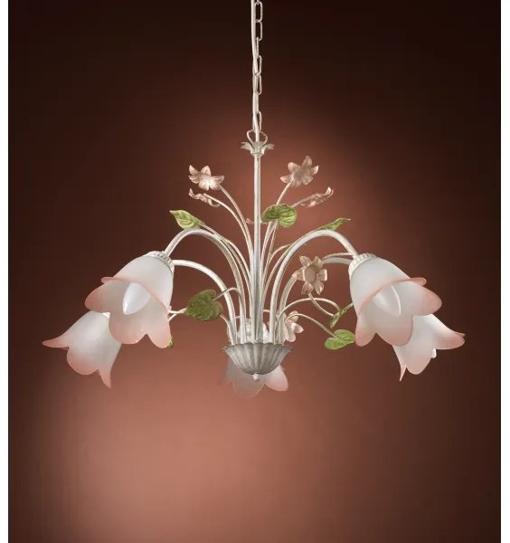 ONLI - Csillár láncon BOTTON DORO 5xE14/6W/230V