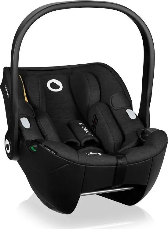 Lionelo - MOXIE i-Size gyerekülés 40-87 cm Fekete Onyx