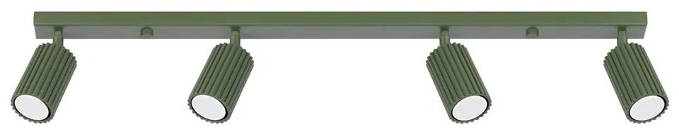 Zöld spotlámpa 6,5x81 cm Gleam – Sollux