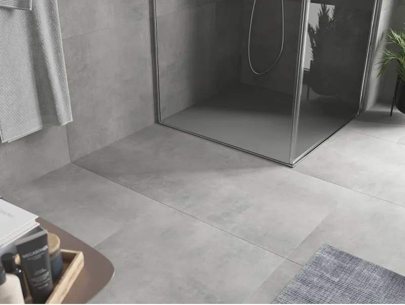 Mexen Hugo, SMC négyzet alakú zuhanytálca 80 x 80 cm, szürke, 42618080