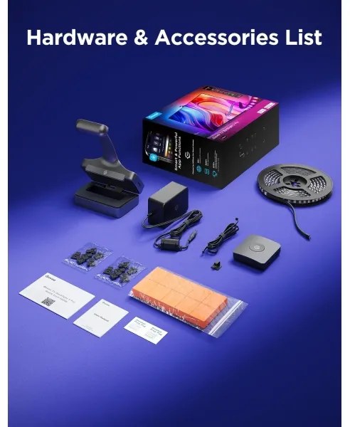 Govee - TV Backlight 3 Pro 55-65" Okos RGBIC LED TV háttérvilágítás Wi-Fi