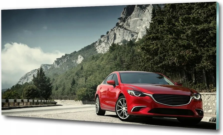 Fotó üvegkép Repülőgép a levegőben 100x70