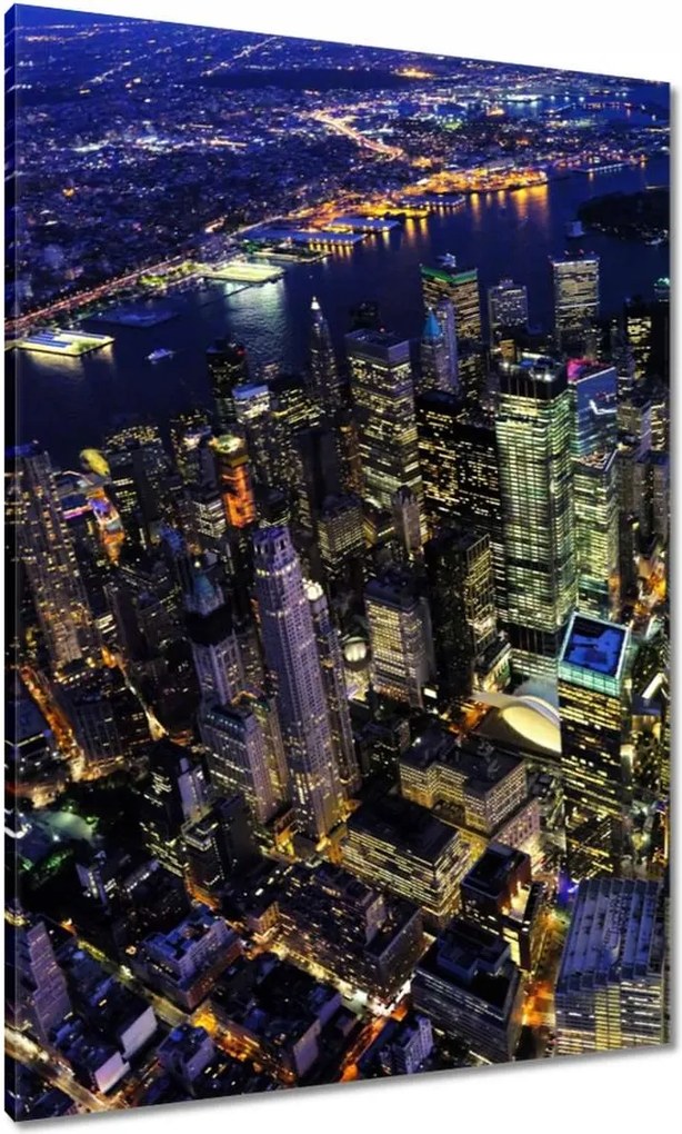 Vászonkép 70x100 New York felülnézet