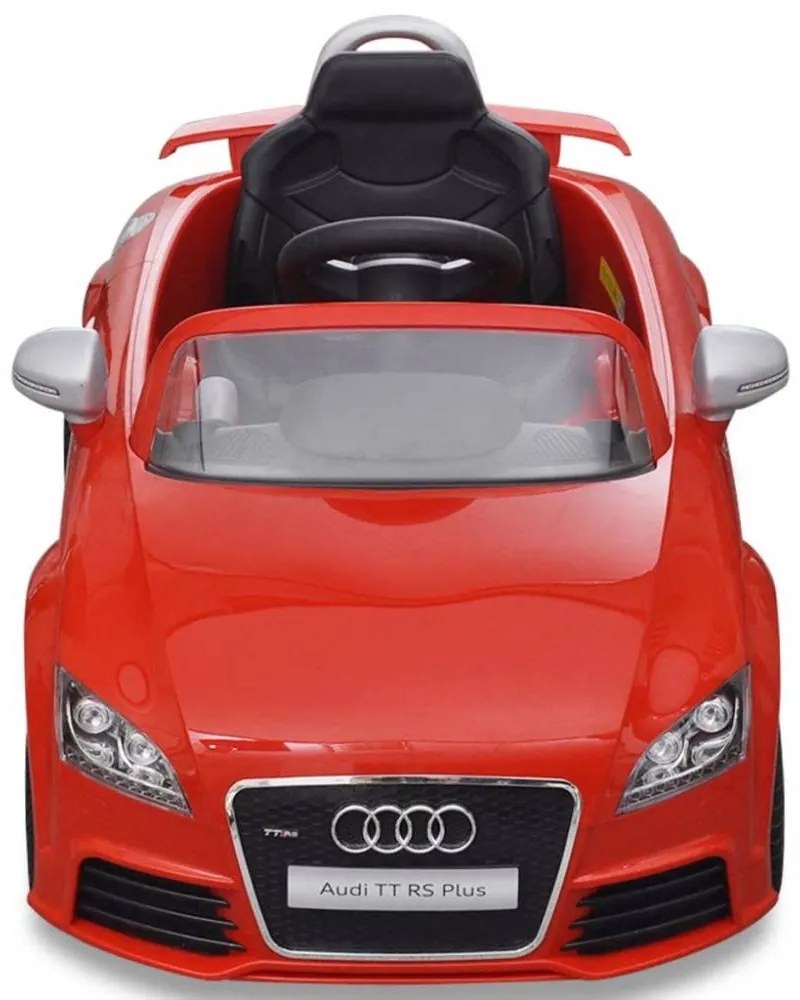 Audi tt rs elektromos kisautó távirányítóval piros