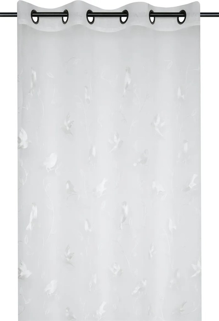 Függöny Fehér Gurulós Függöny 140 x 260 cm Mintás