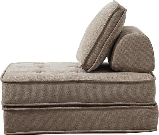 CALMERO kinyitható, multifunkciós kanapé – világosbarna