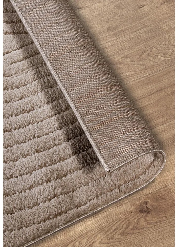 Világosbarna szőnyeg 160x235 cm Panglao New York Taupe – Elle Decoration