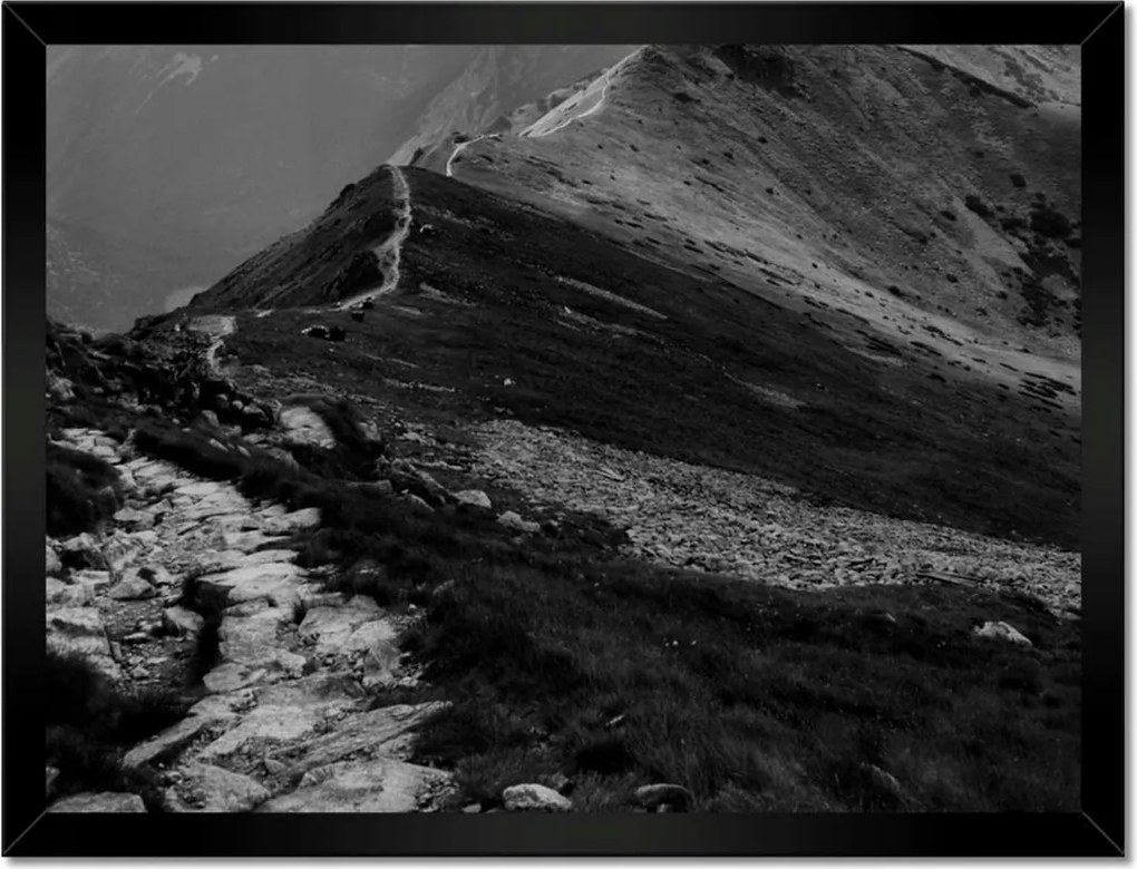 Poszterek keretben 40x30 Tátra Lengyel hegyek Kilátás