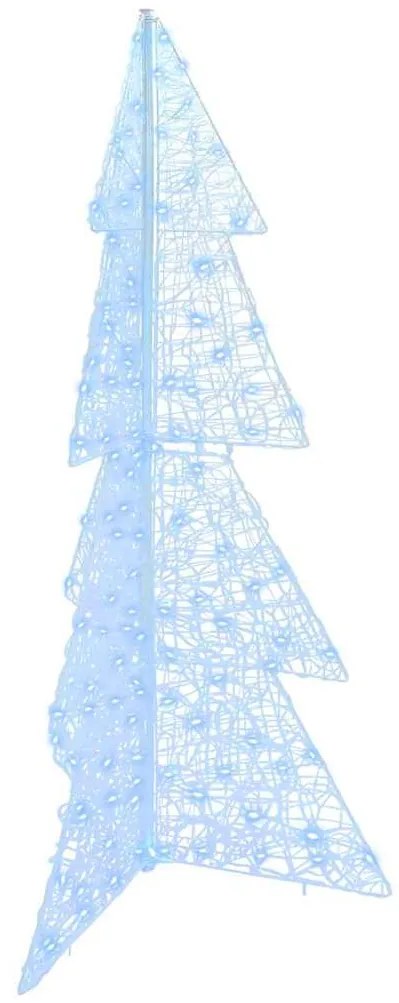 Karácsonyfa 160 LED-del Hideg Fehér 150 cm Akril