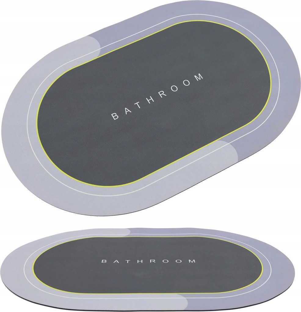 Fürdőszobaszőnyeg Gyorsan Száradó Csúszásgátló Szőnyeg 40X60 cm