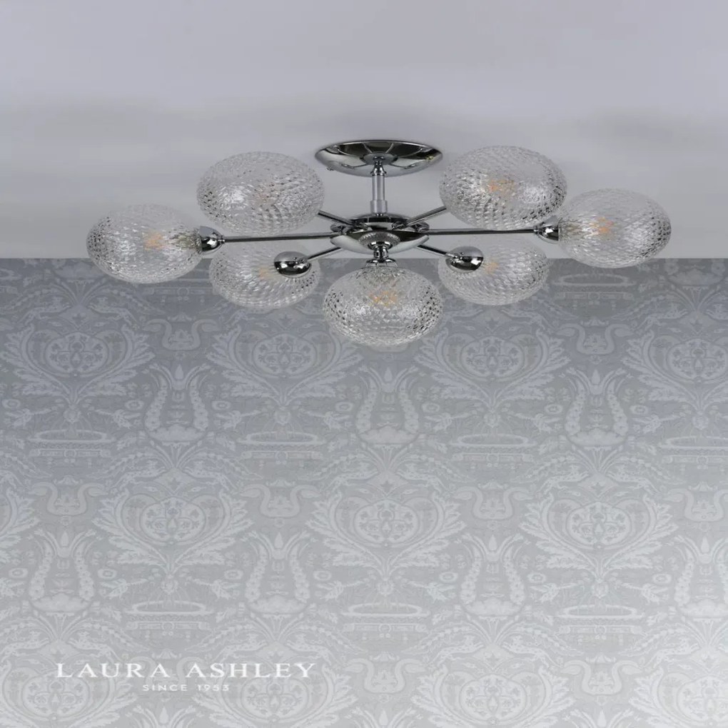 Laura Ashley Atherton 3756108-Q Plafonlámpa 7x20W/G9 IP20