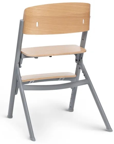 KINDERKRAFT SELECT - Gyermek étkezőszék 3in1 LIVY Premium tölgy