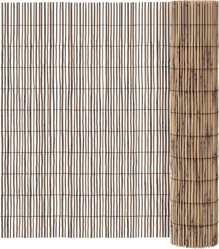 vidaXL nád kerti kerítés 600 x 100 cm