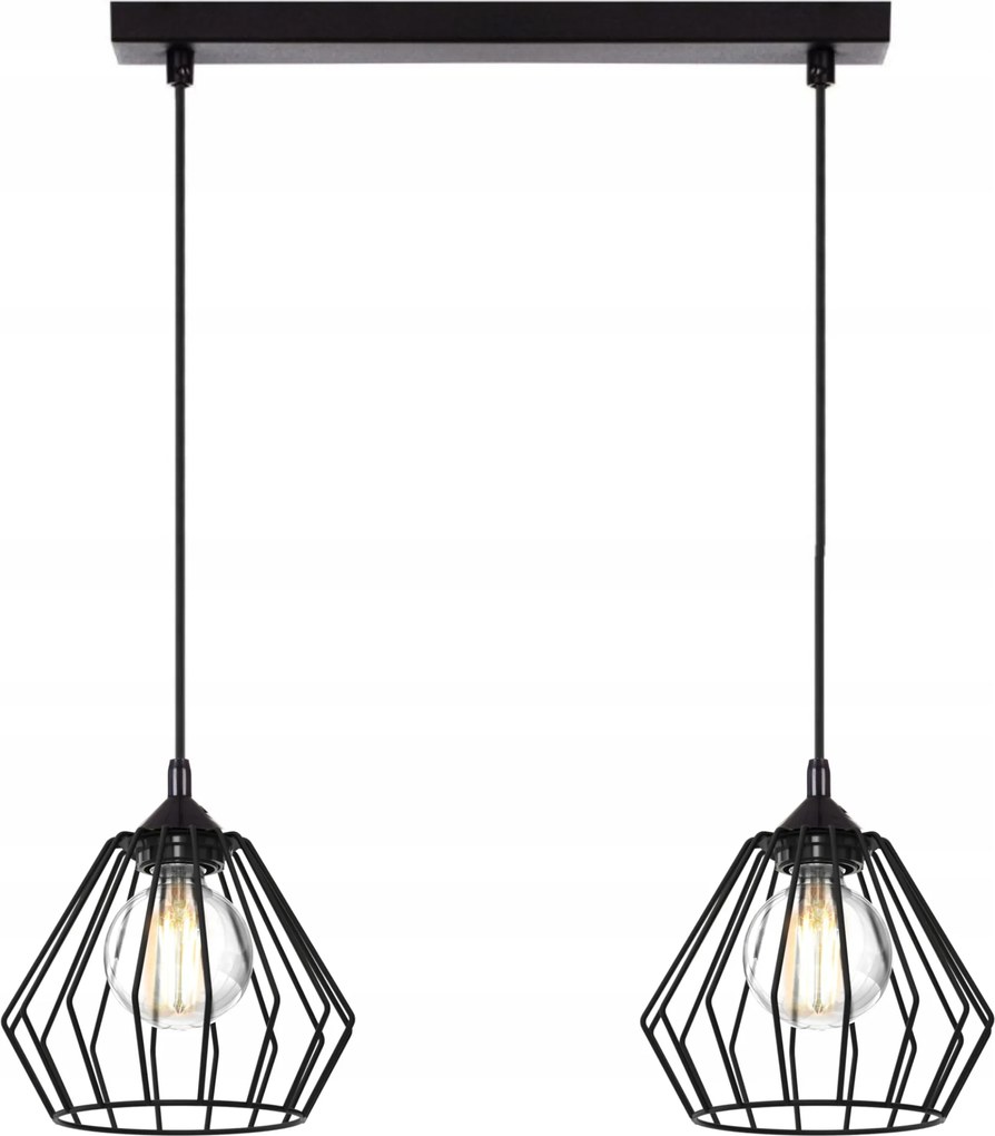 Mennyezeti Lámpa Csillár Lógó Fém Gyémánt