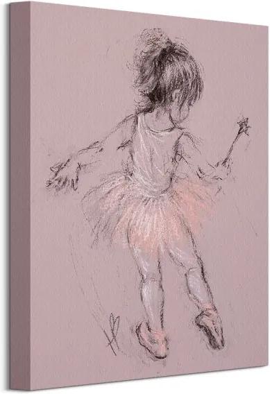 Vászonkép Kis balett-táncosnő Bowman Hazel 30x40cm WDC92780