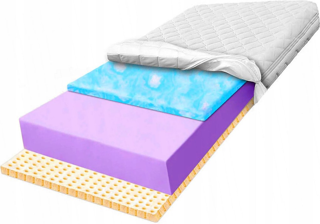 Gyerek matrac 80x180 latex marshmalo 11cm higiénikus rugalmas H2