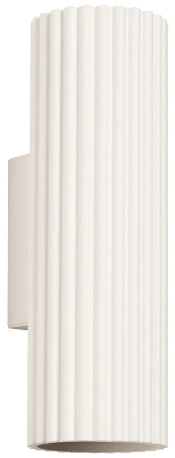 Krémszínű fali lámpa Gleam – Sollux