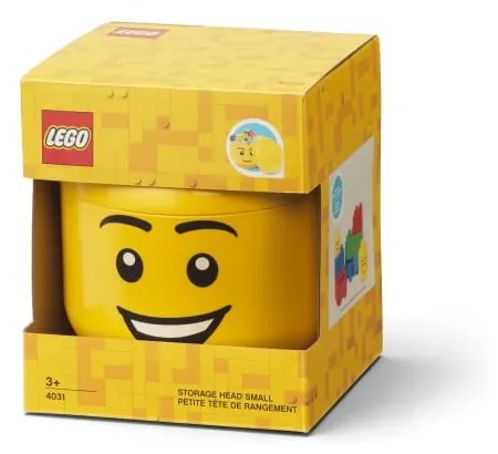 Műanyag gyerek tárolódoboz Head – LEGO®