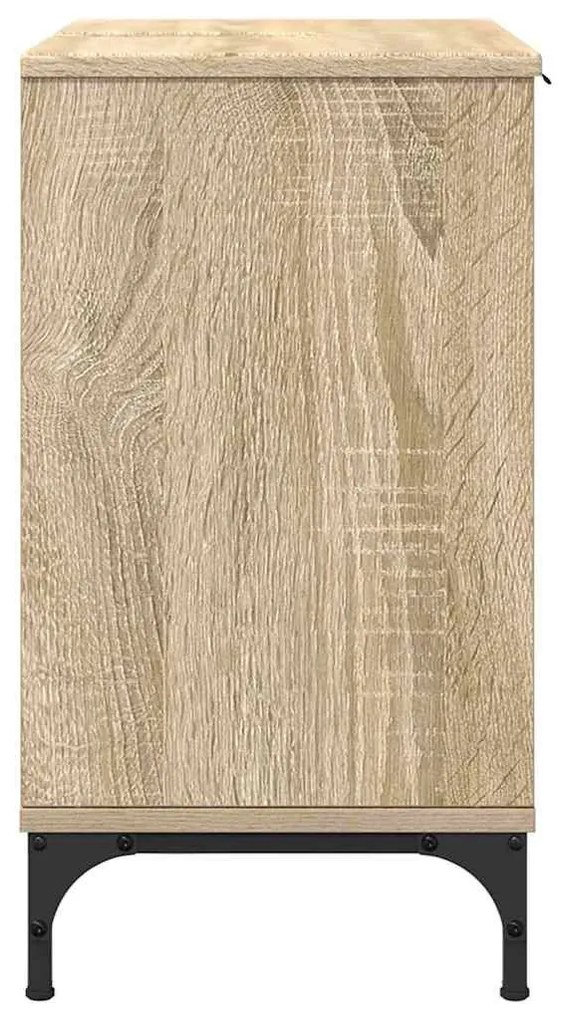 Fürdőszobai mosdószekrény sonoma tölgy 60.5 x 33.5 x 61 cm