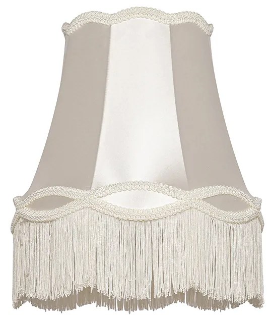 Szövet lámpabúra krém 30 cm - Granny