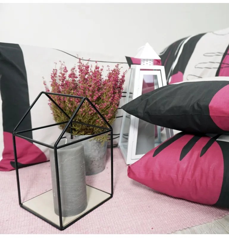 EMI Split bordó ágyneműhuzat, A standard egyszemélyes ágy szett tartalma: 1x 140x200 + 1x 70x90