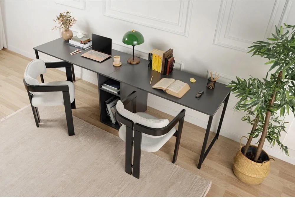 Matt íróasztal 60x240 cm Twin – Kalune Design