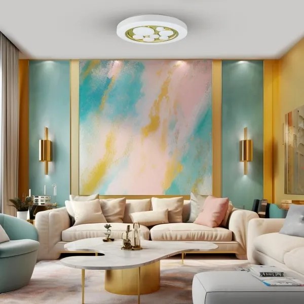 LED állítható fényerőjű mennyezeti lámpa BUBBLES LED/30W/230V + DO