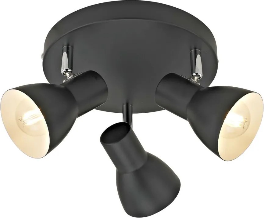 Spot Lámpa Fekete Riado ITALUX-SPL-3422-3-BL