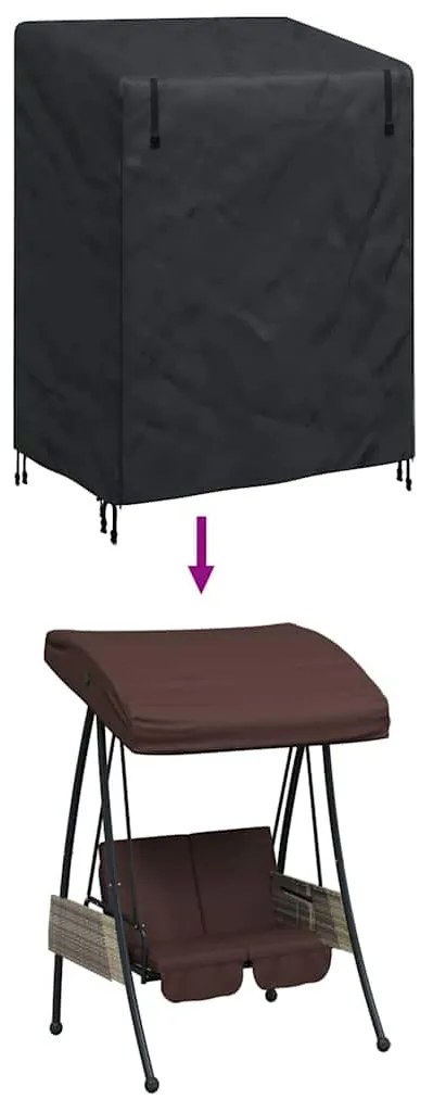 Kültéri hinta takaró 120 x 90 x 155 cm 420D Oxford Szövet