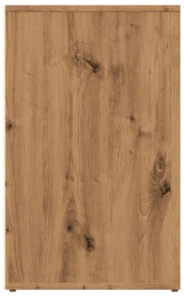 kézműves tölgy szerelt fa pipereszekrény 80 x 40 x 65 cm