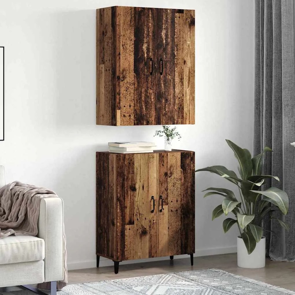Magasfiú Régi fa 69.5 x 34 x 180 cm Faanyag