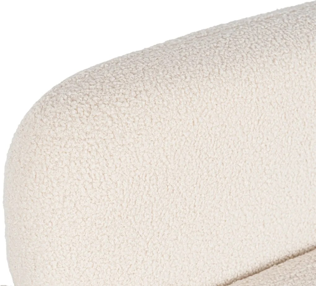 Fotel Wypoczynkowy TOGO Kremowy Boucle